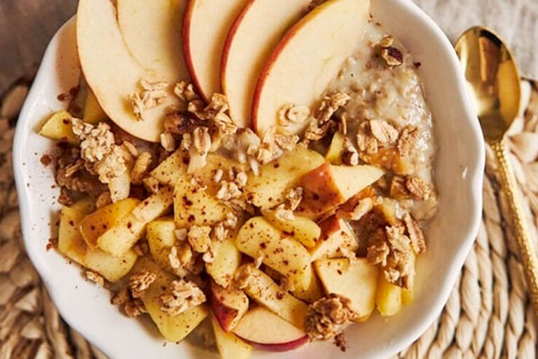 Porridge alla Mela e Cannella