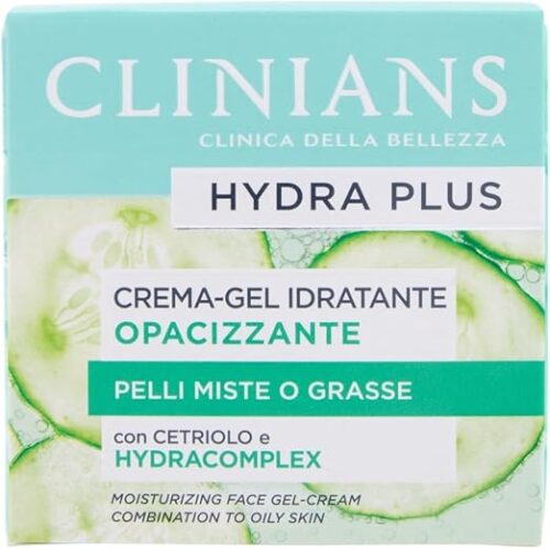 CLINIANS | Hydra Plus Crema Viso Idratante Opacizzante CLINIANS | Hydra Plus Crema Viso Idratante Opacizzante