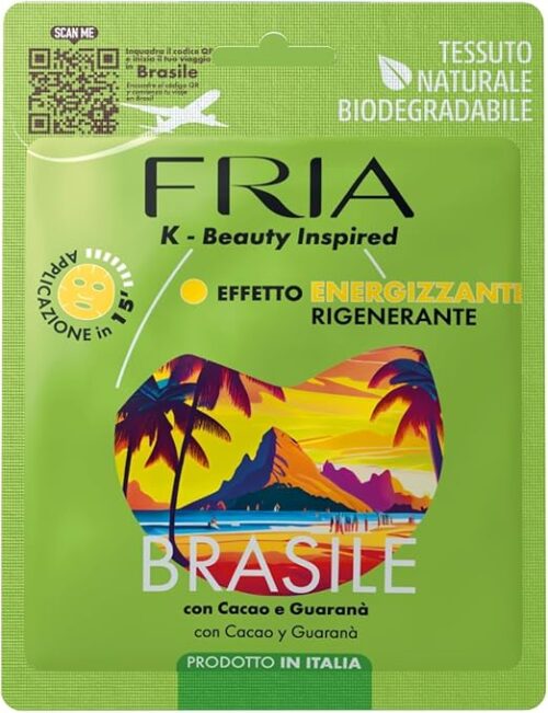 Fria K-Beauty Maschera Viso Brasile: Energia e Rigenerazione per la Tua Pelle Fria K-Beauty Maschera Viso Brasile: Energia e Rigenerazione per la Tua Pelle
